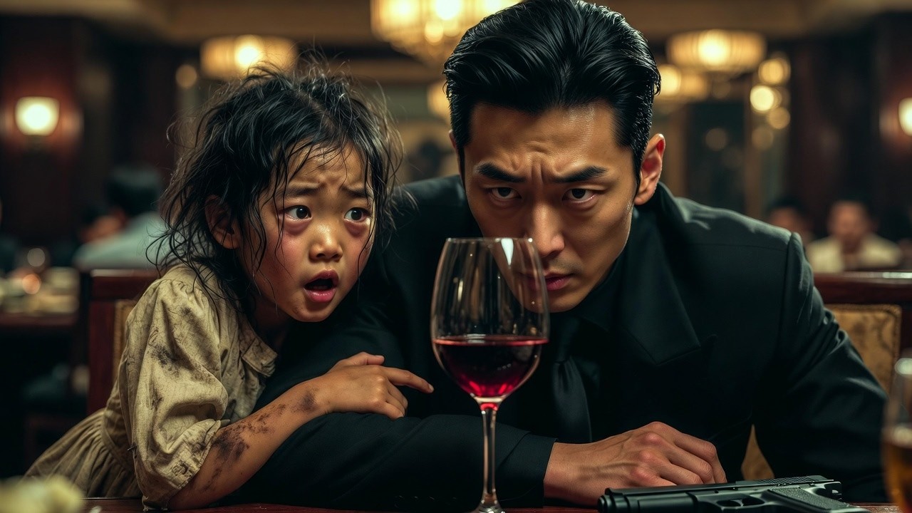 Little Girl Whispered to the Korean Mafia Boss- 'Don't Drink, it is Poisoned'.