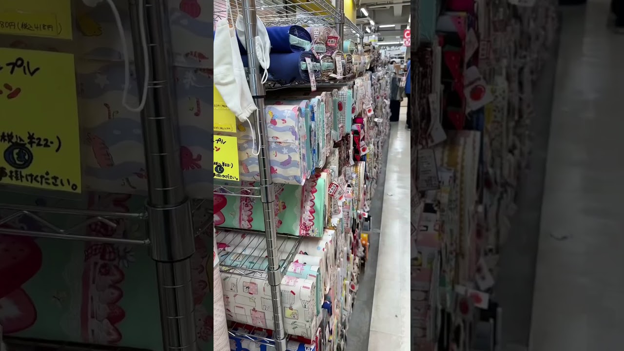 Japanese Fabric Shopping in Tokyo 😻