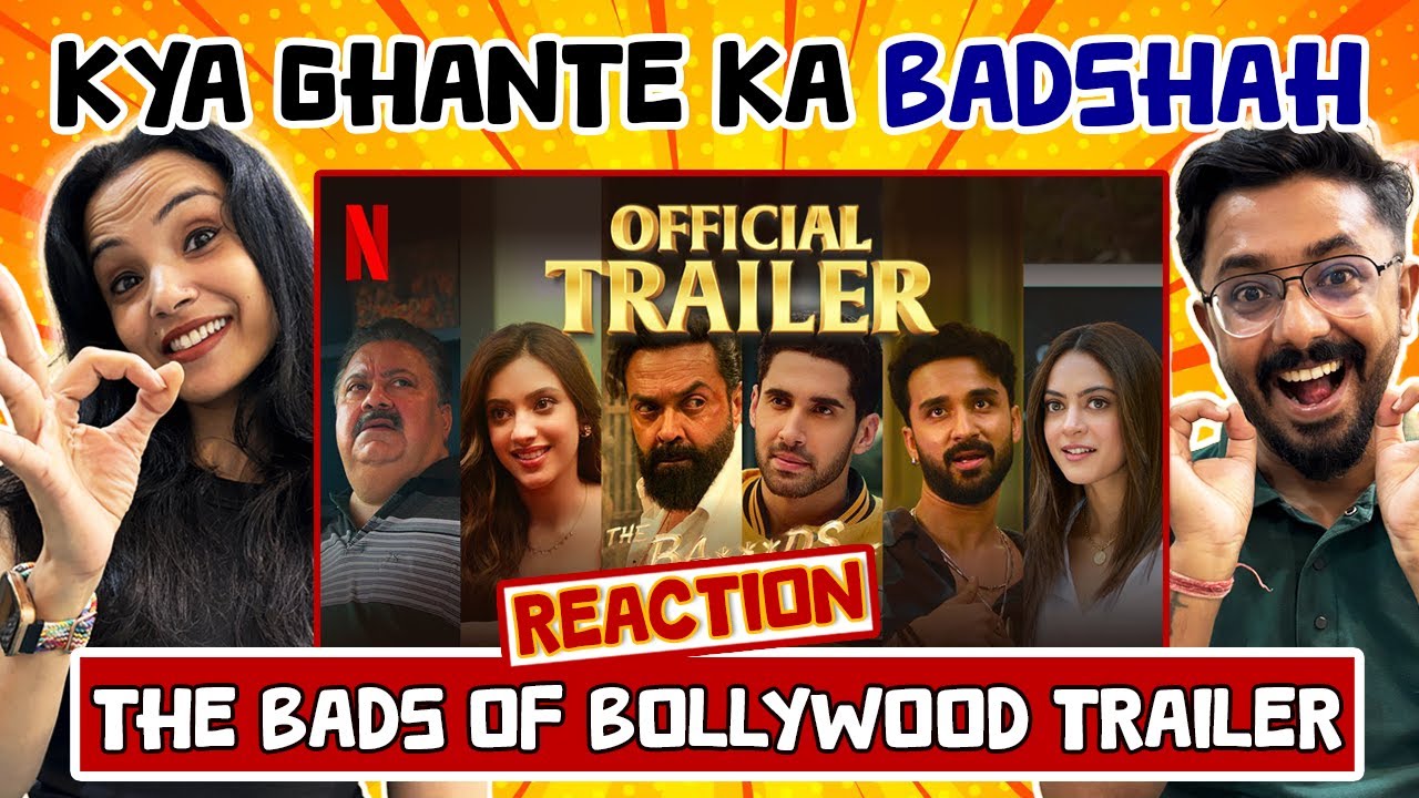 The Ba***ds Of Bollywood Trailer REACTION | Aryan Khan | Bobby D, Lakshya, Raghav, Sahher