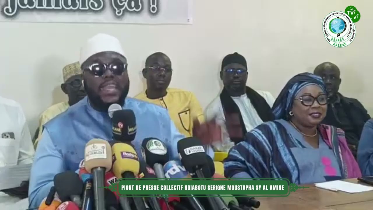 PIONT DE PRESSE COLLECTIF NDIABOTU SERIGNE MOUSTAPHA SY AL AMINE