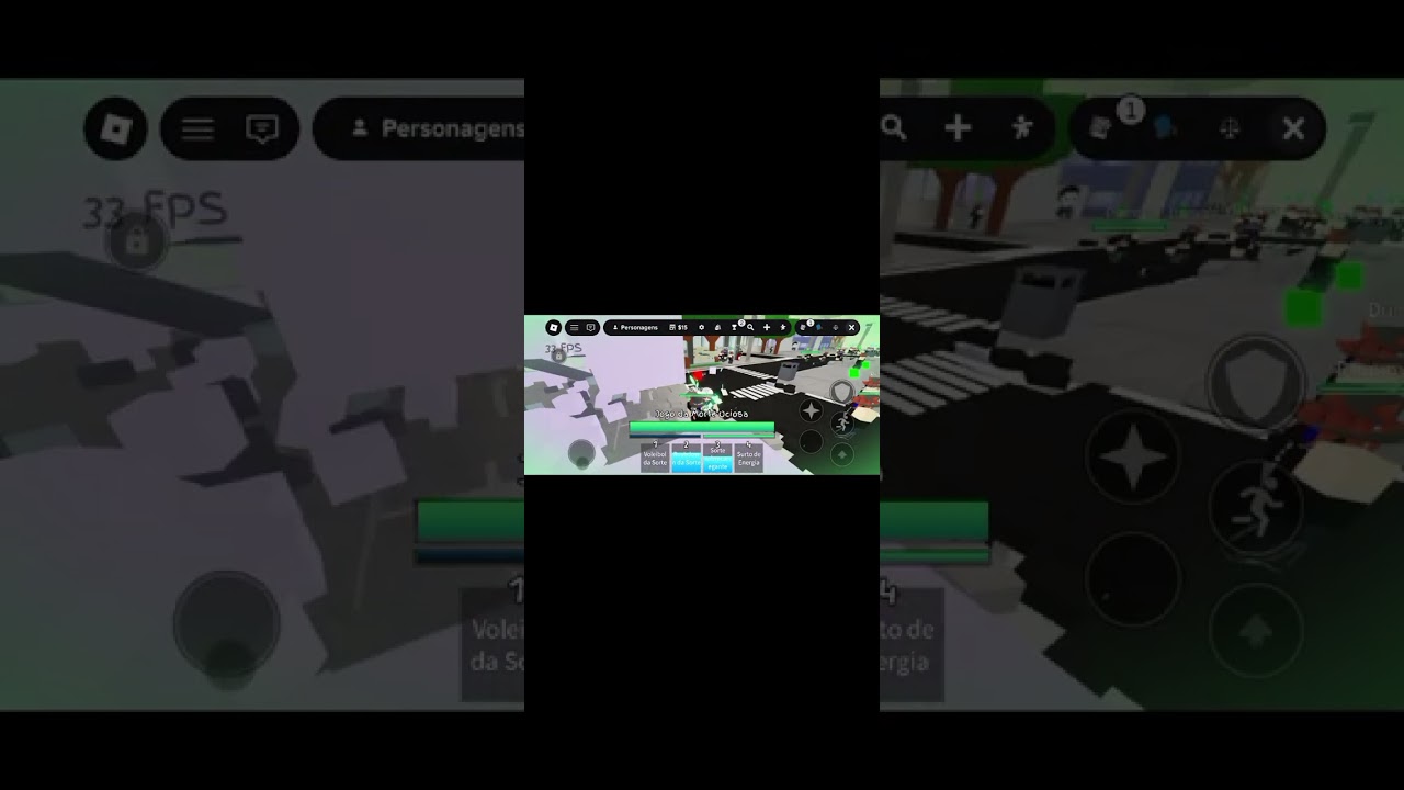 Jogando jujutsu shenanigans personagem de hoje hakari