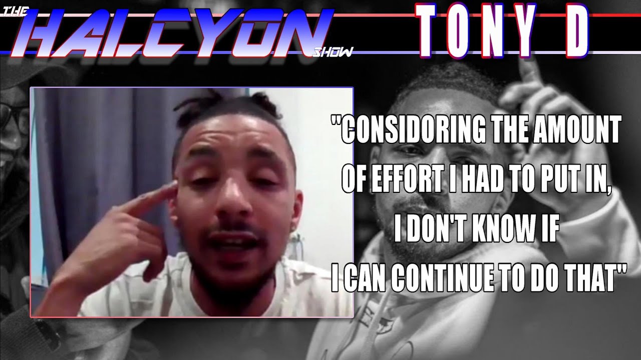 Tony D on his future as a performer: The Halcyon Show