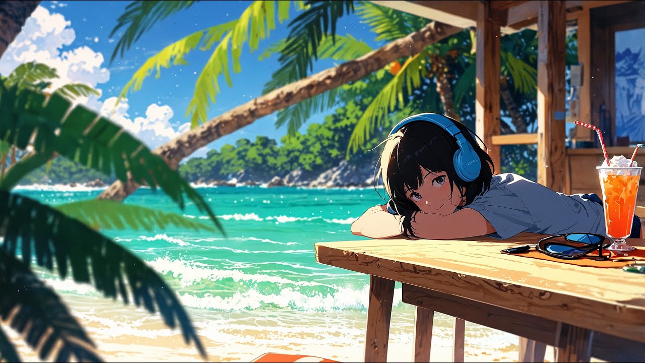 Lofi Chill Beats for a Relaxing Beach Day | Calm Weekend Vibes