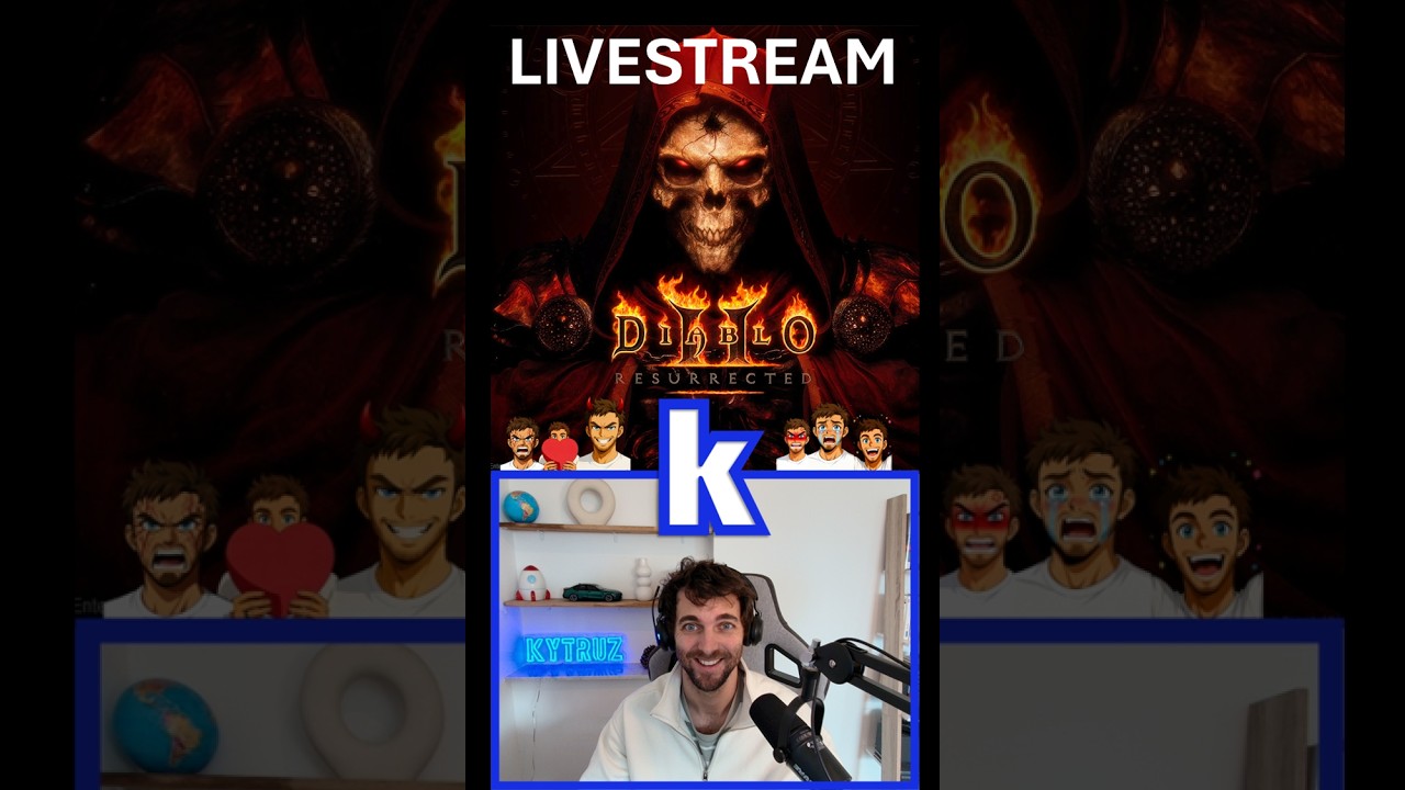 🔴(Vertical) Diablo II Resurrected - Solo Hardcore #twitch #d2 #d2r #d2resurrected #shorts #mobile