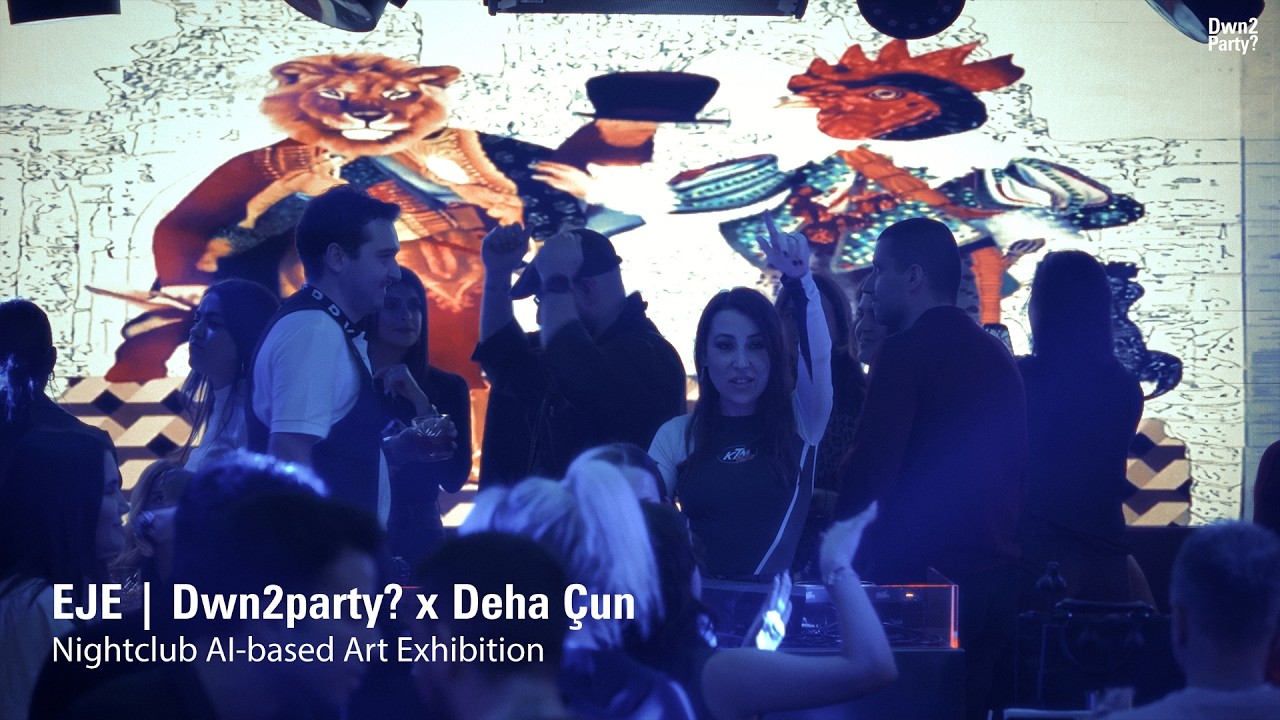 Nightclub AI-based Art Exhibition | EJE's Live Dj Set