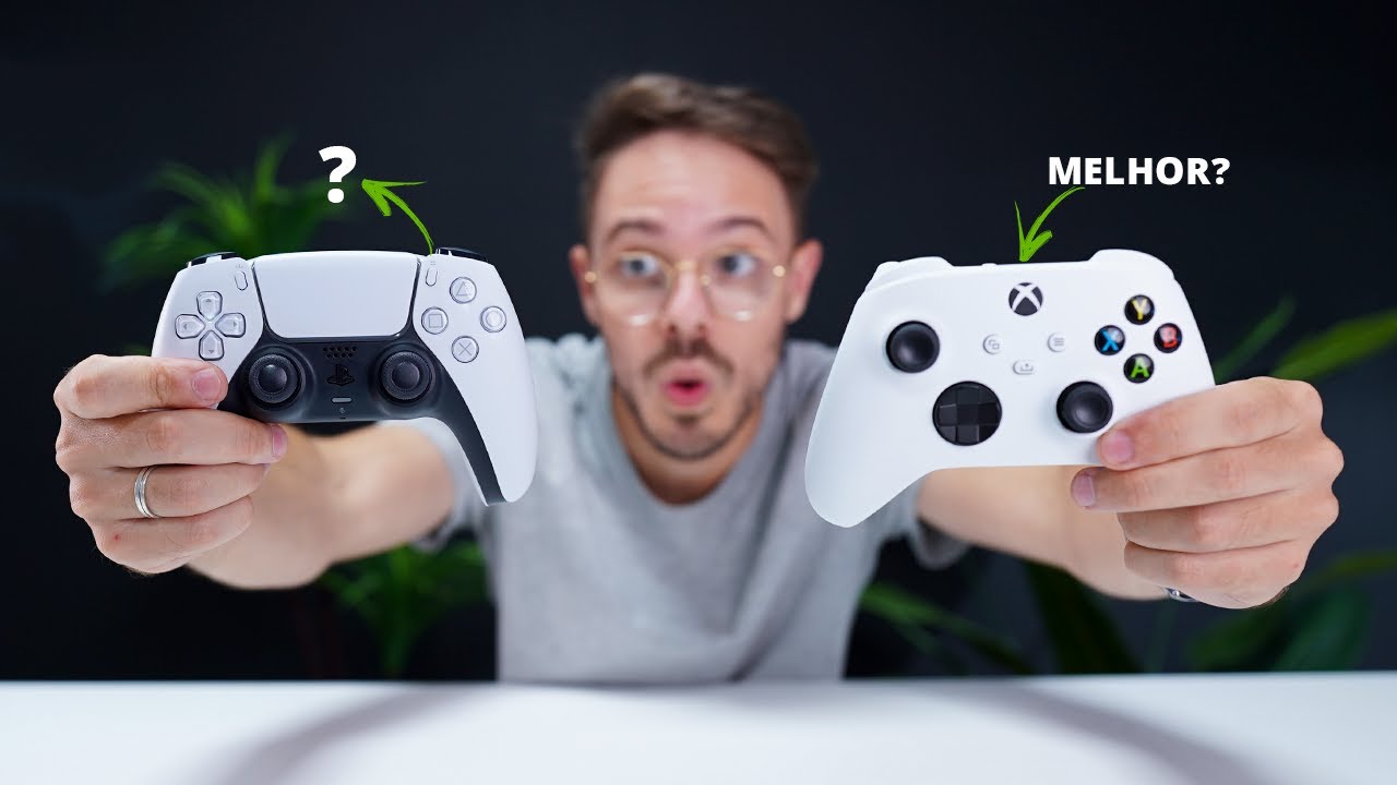 Controle XBOX vs controle PS5 Qual melhor pra PC?
