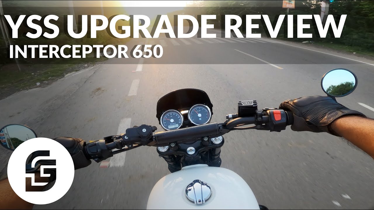 Обзор обновлений подвески YSS для Interceptor 650/Continental GT 650