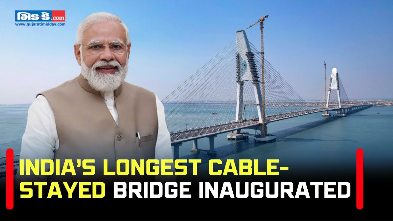Sudarshan Setu: PM Modi inaugurates India&rsquo;s longest cable-stayed bridge in Gujarat