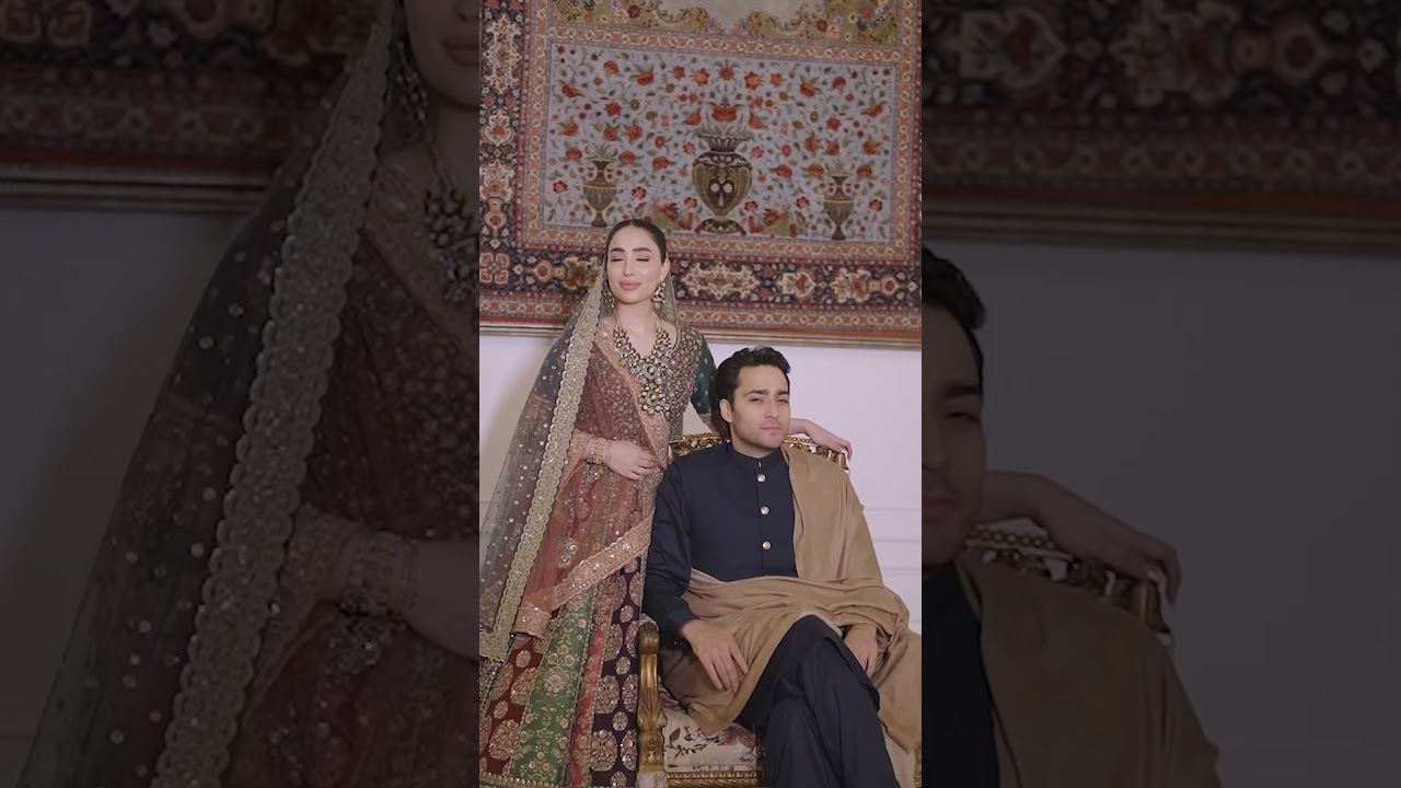 Junaid Safdar and Shanzeh Ali Rohail look picture-perfect as they step into their new journey