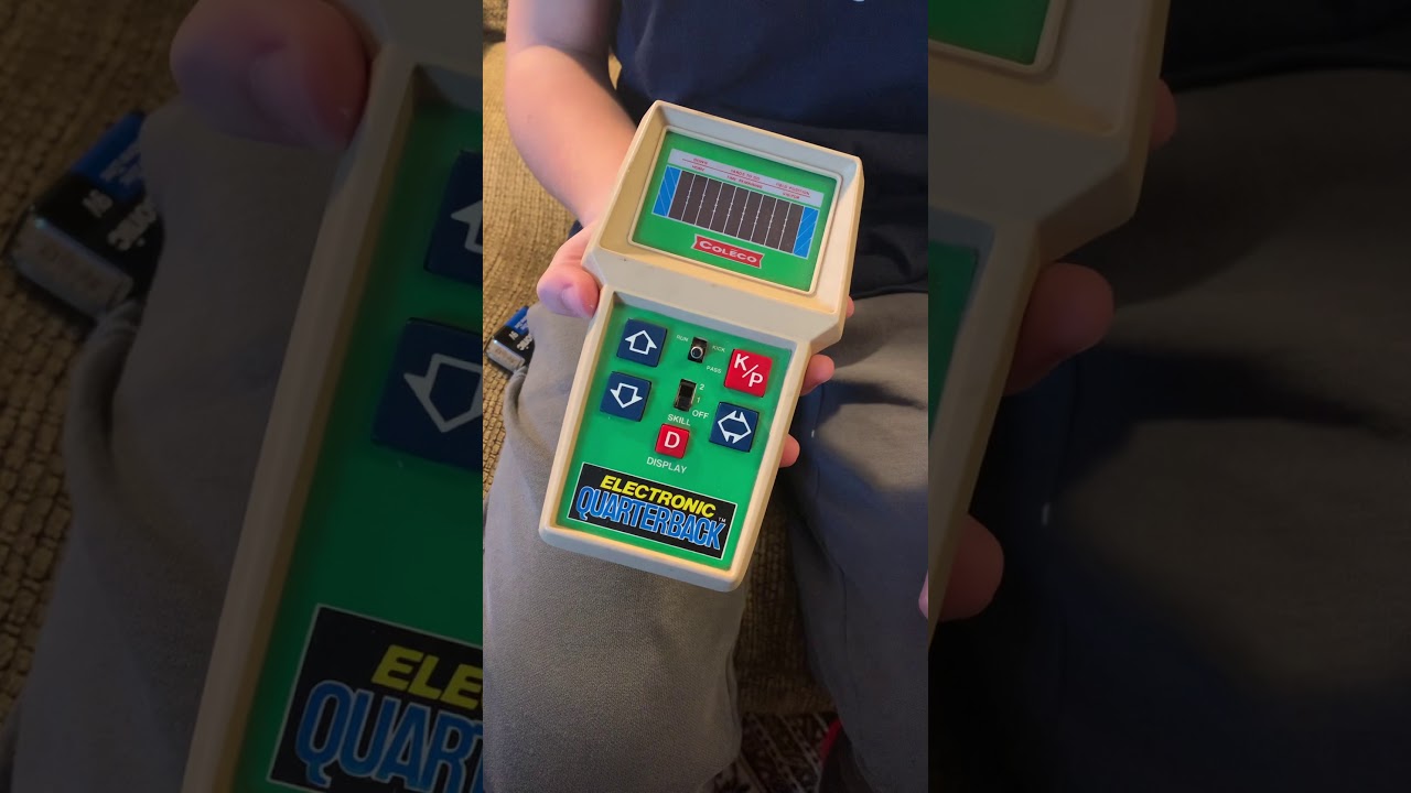 VLOG - Coleco Electronic Football from 1978