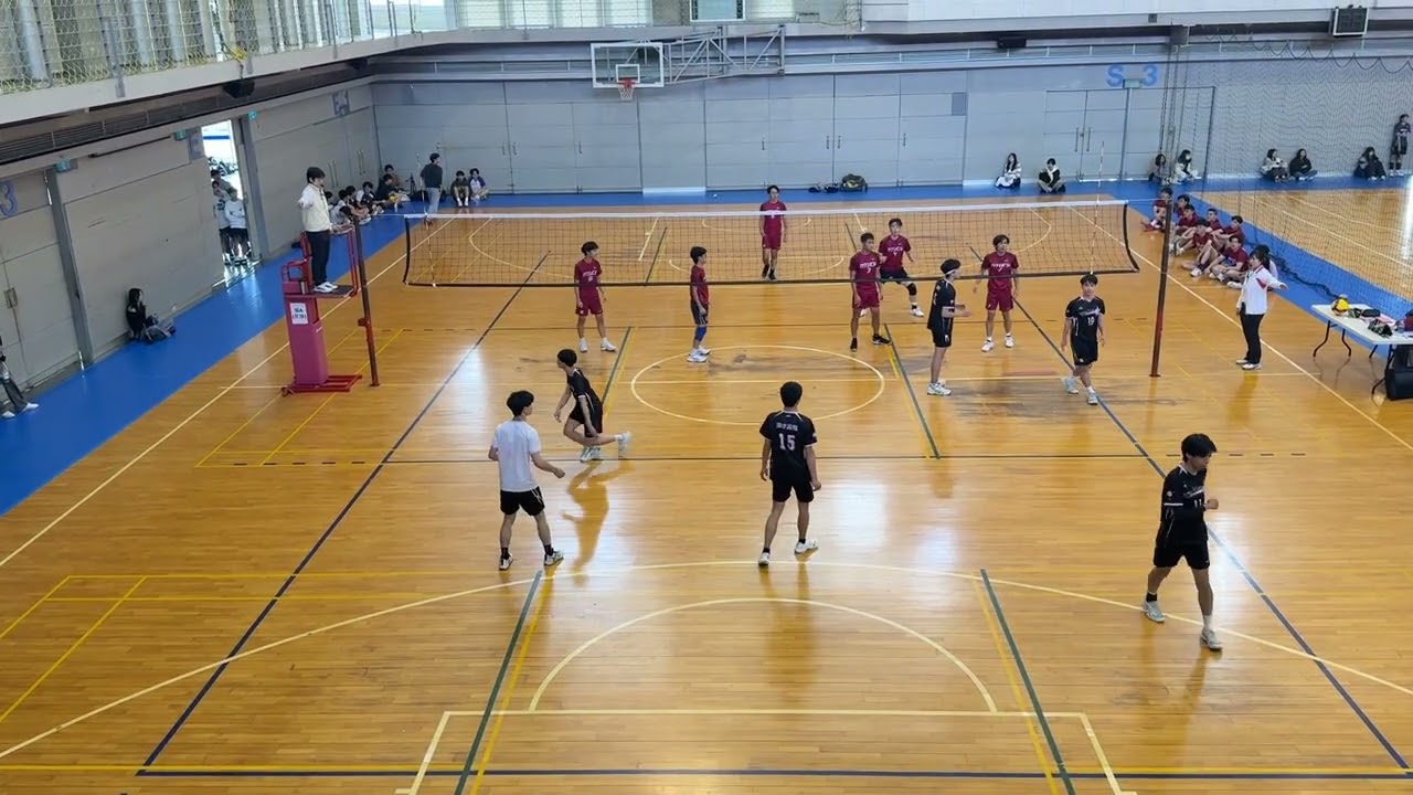 中化盃男排打台大化學第一局20260110