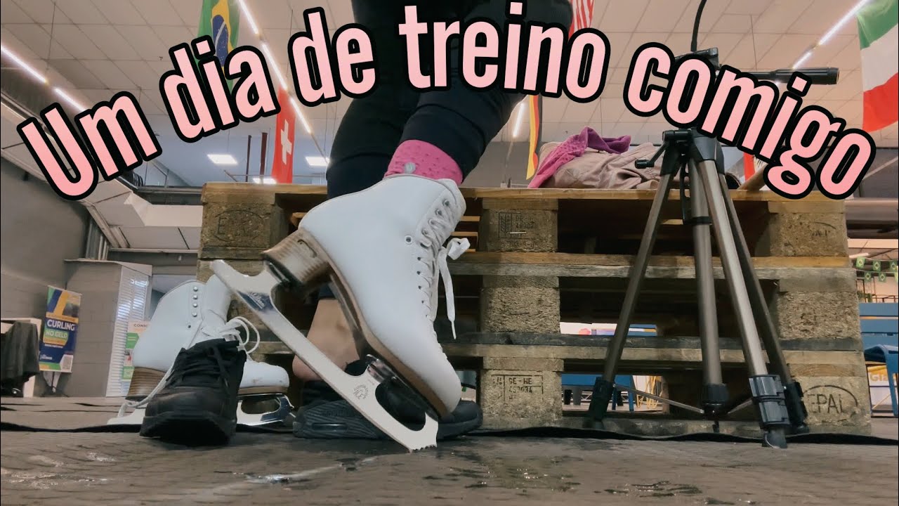 UM DIA DE TREINO COMIGO - PREPARAÇÃO PARA A COMPETIÇÃO DE PATINAÇÃO ARTÍSTICA NO GELO/ VLOG