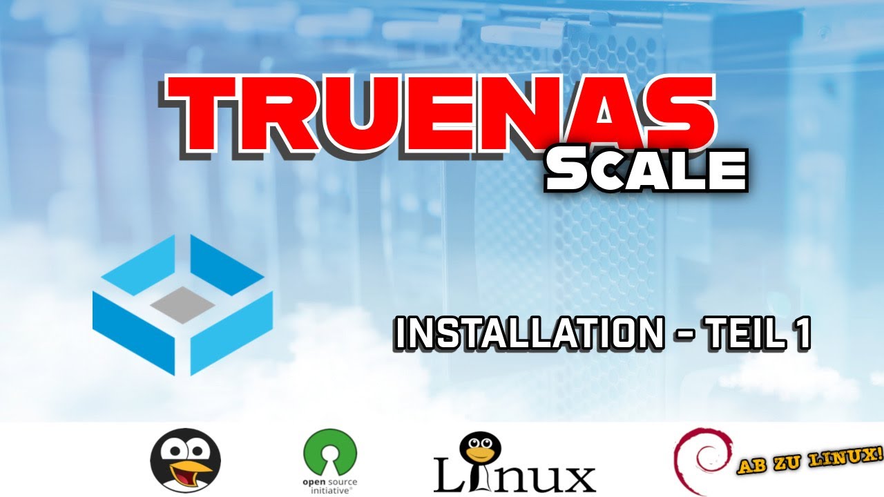 Installation TrueNas Scale - Teil 1 : Booten, Datenpool, Raid und SMB Freigabe [GERMAN]