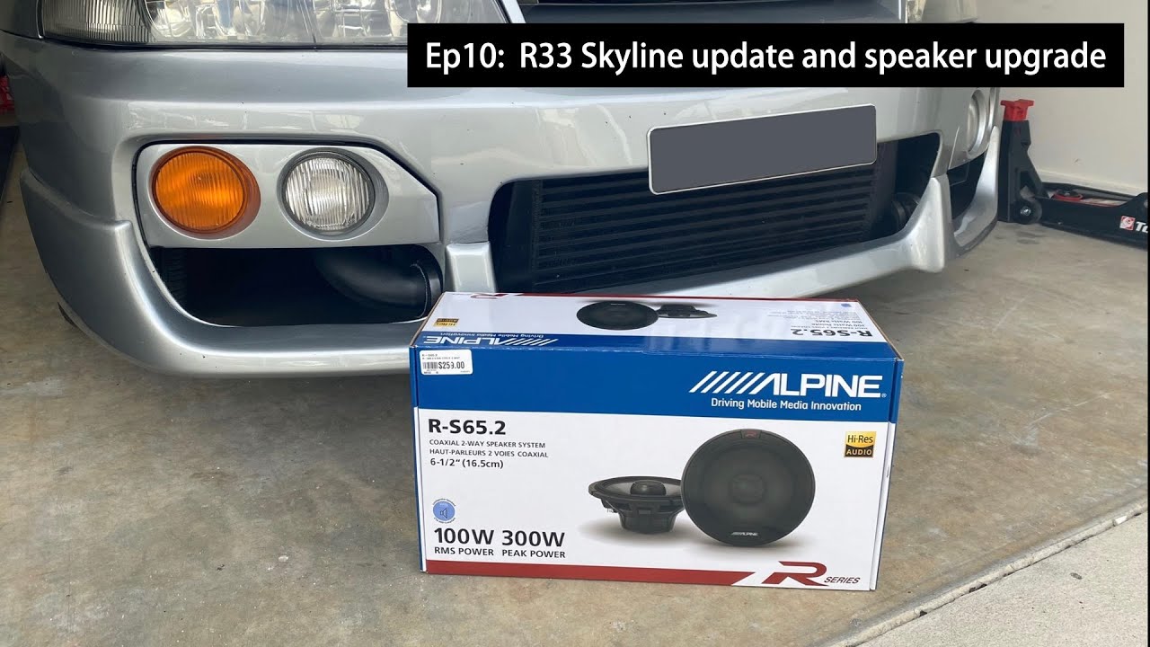 Ep10: Nissan Skyline R33 speaker install