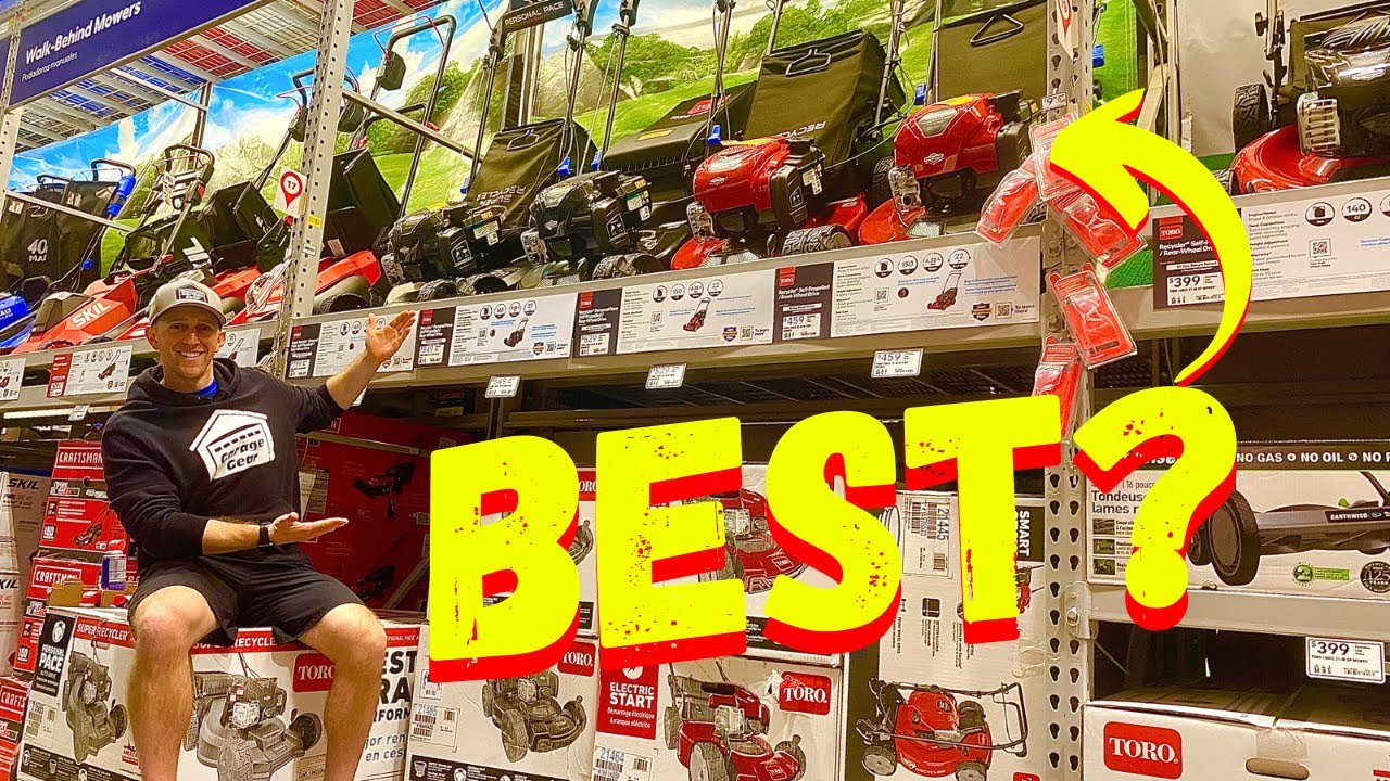 КАКИЕ БЕНЗИНОВЫЕ ГАЗОНОКОСИЛКИ КУПИТЬ В LOWES В 2024 ГОДУ