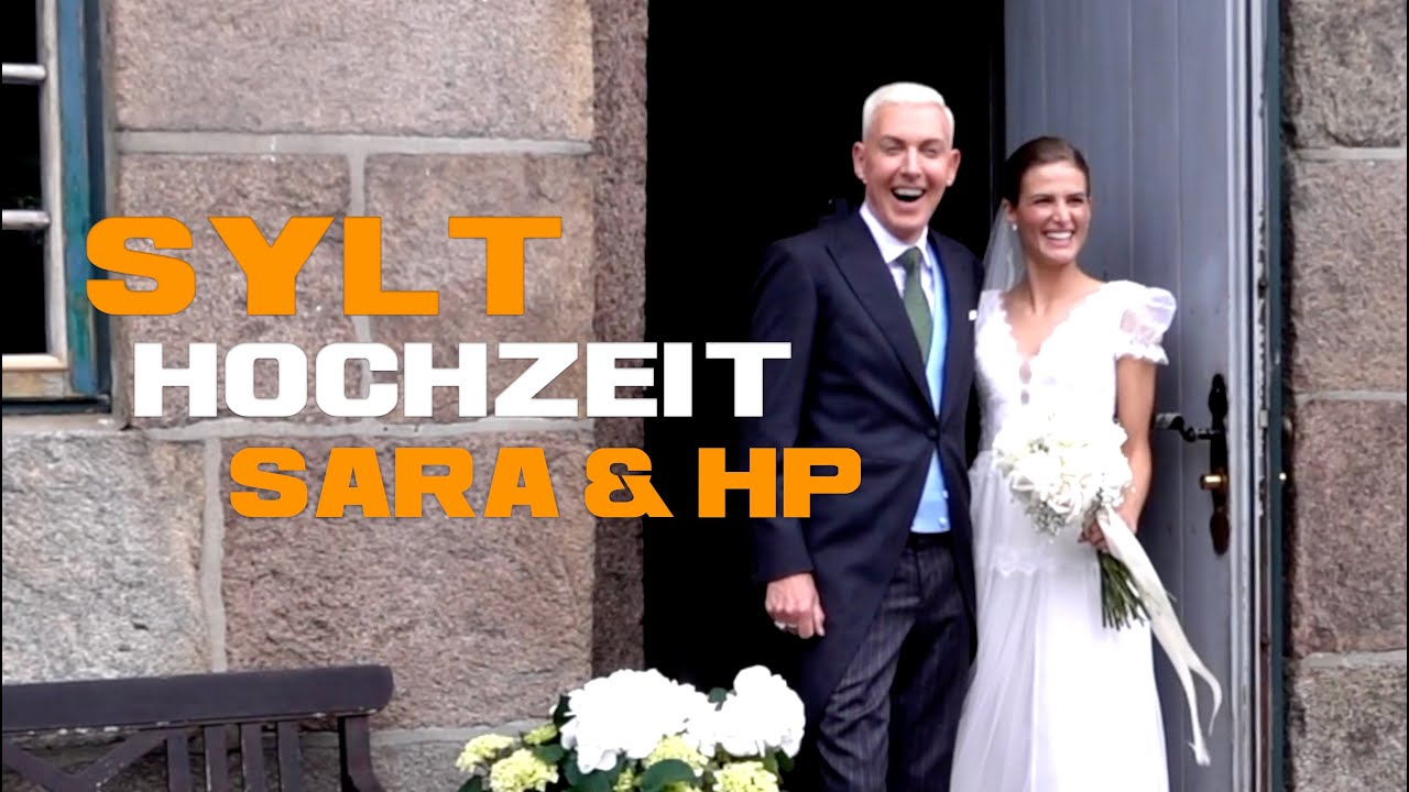 Sylt Traumhochzeit. Sara und HP Baxxter in Heaven.