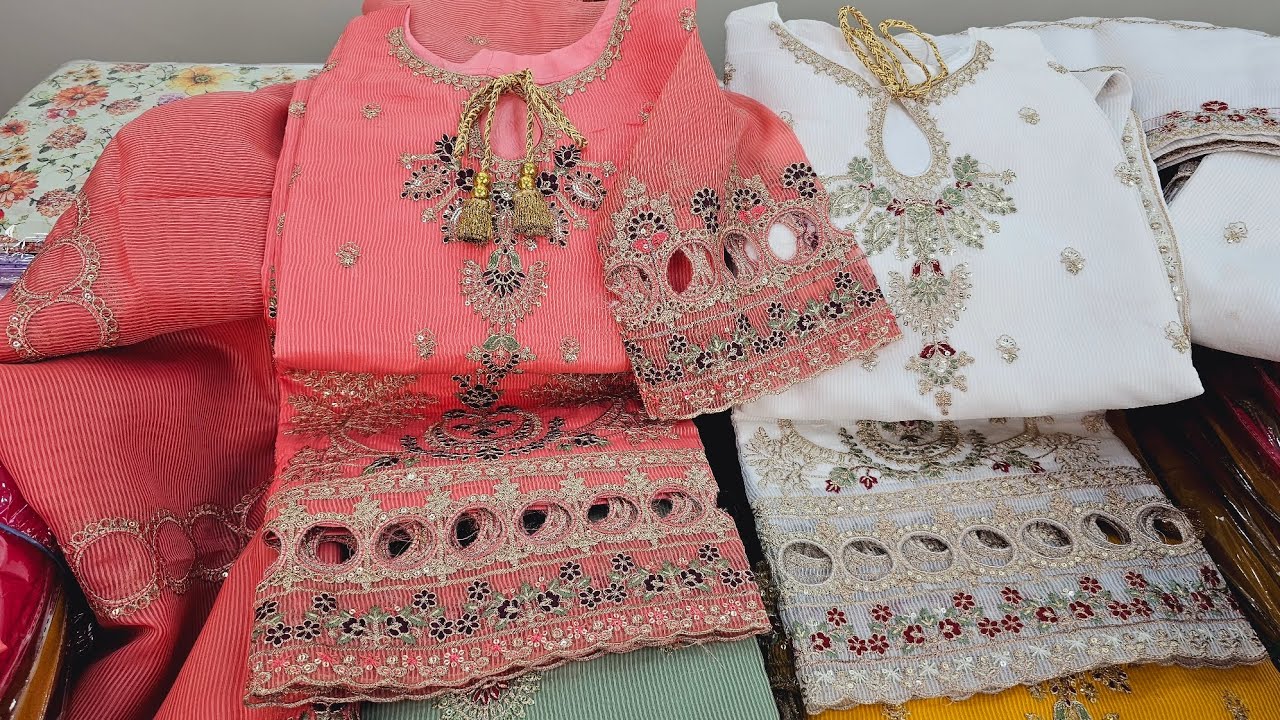 Spacial viral gorgeous party dress collection 2025 🎉 অবিশ্বাস্য দামে অস্থির সুন্দর গরজিয়াস থ্রি পিস