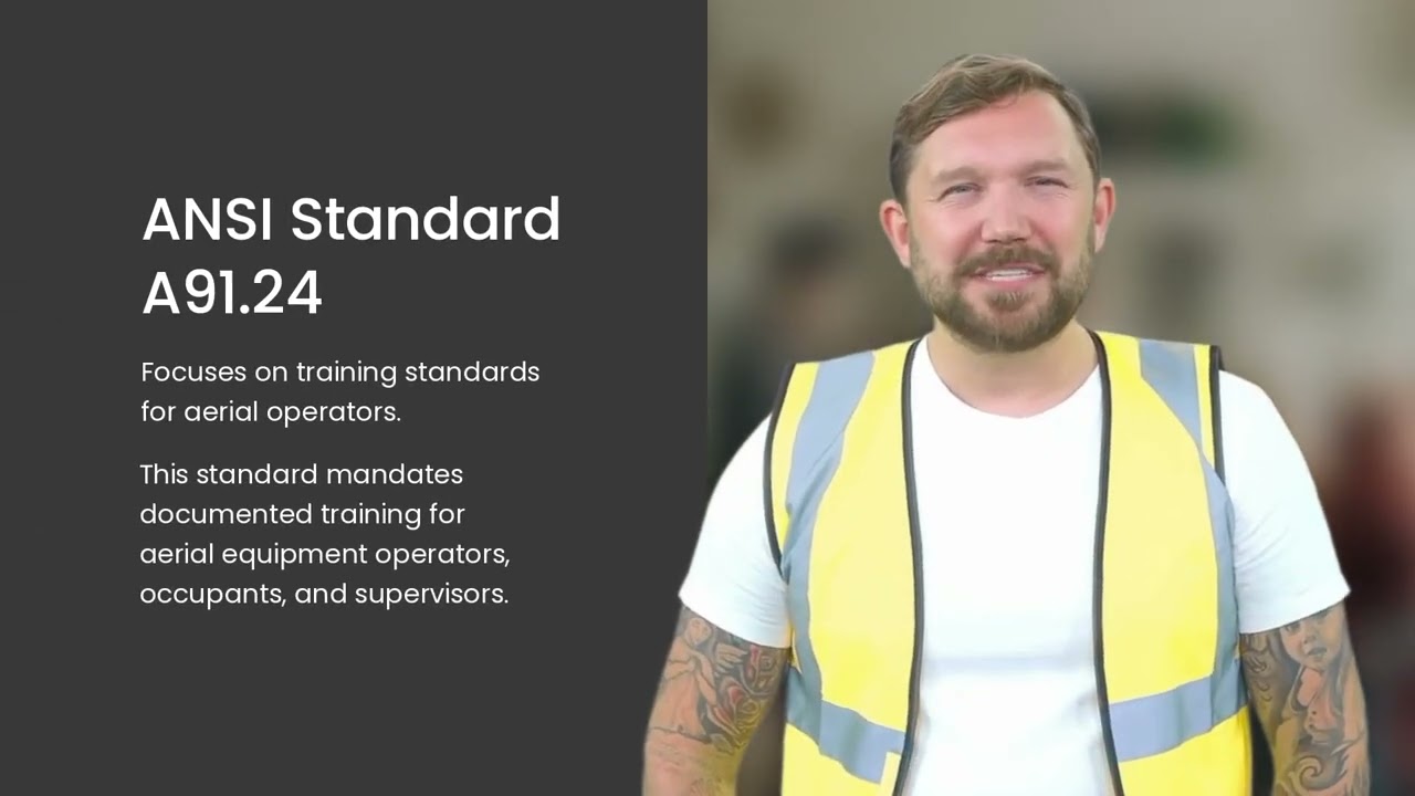 MEWP Standards and Training