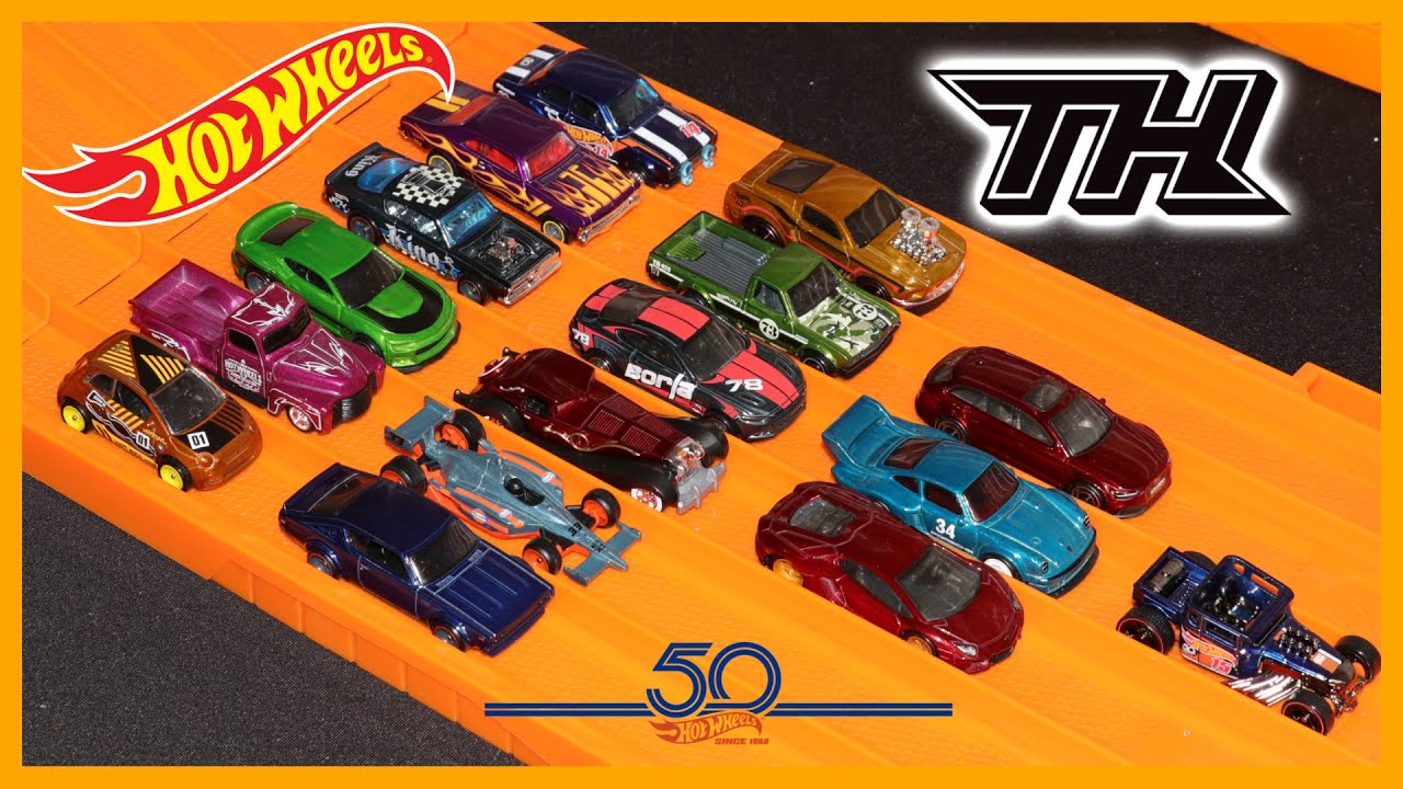 All 16 x 2018 Hot Wheels Super Treasure Hunts Unboxed