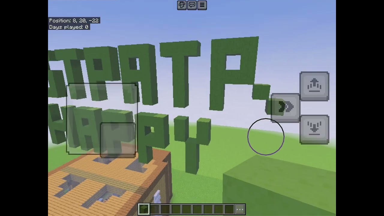 Minecraft Tutorial How To Build A Happy St Patrick’s Day Sign