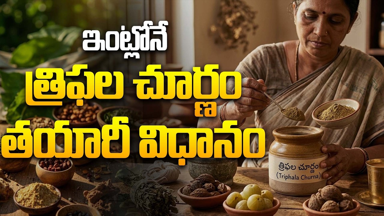 త్రిఫల చూర్ణాన్ని ఎలా తయారు చేసుకోవాలి? ఎలా ఉపయోగించాలి? | How to make Triphala Churna at Home | PMC