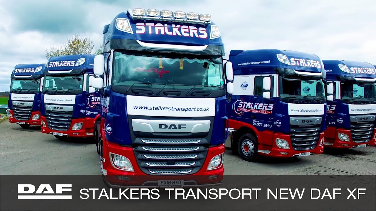 DAF Trucks UK | Stalkers Transport | New XF 8.6% Fuel Saving
