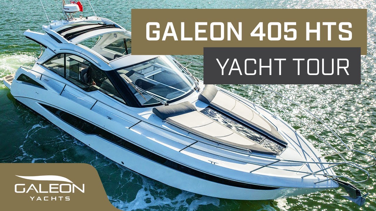 Galeon 405 HTS | Экскурсия на спортивно-круизной яхте Hardtop от профессионального яхтенного брок...