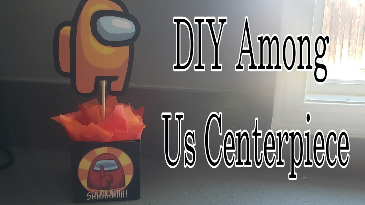 DIY Among Us Centerpiece