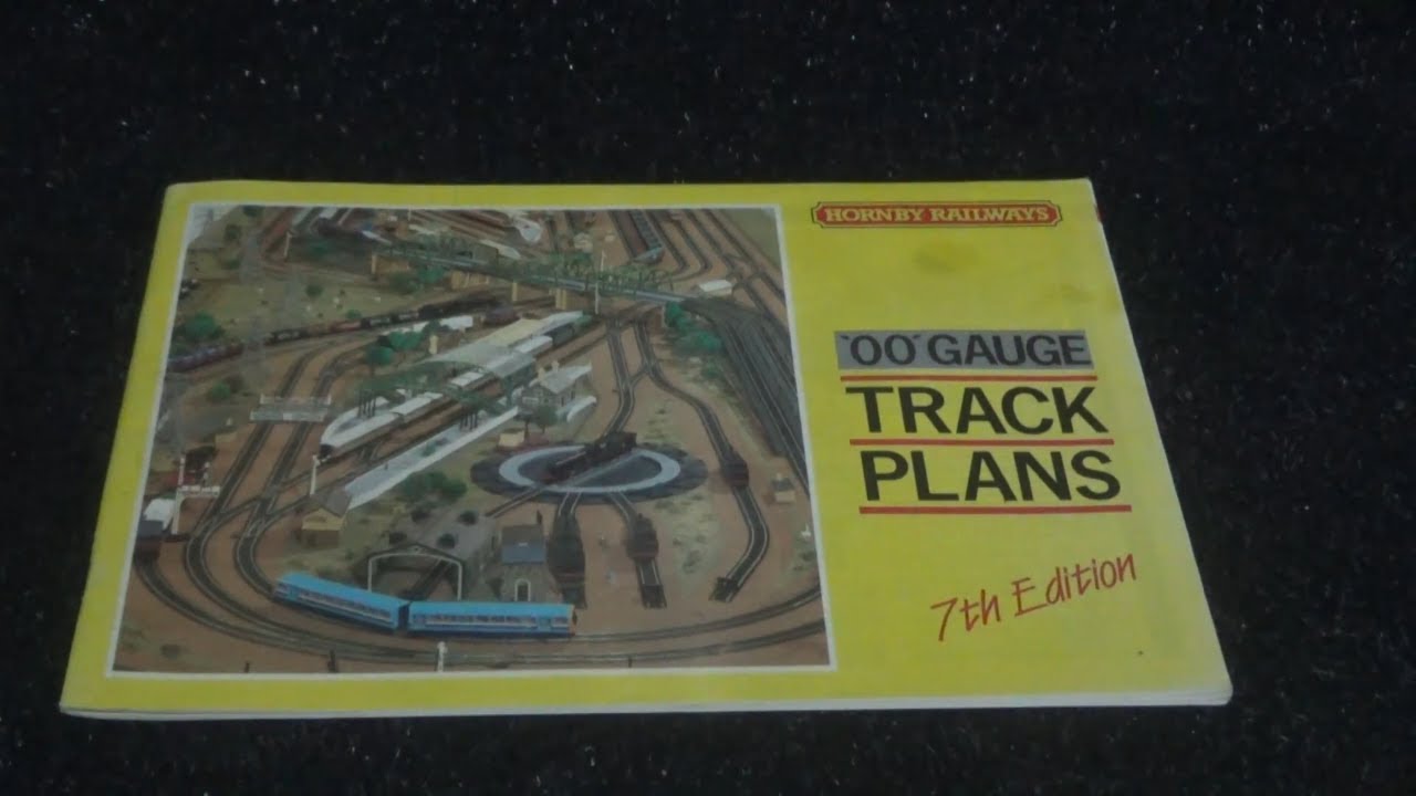 Hornby Railways R160 OO Gauge Track Plans 7th Edition 1988 Booklet | Retro Layout Plans | HD
