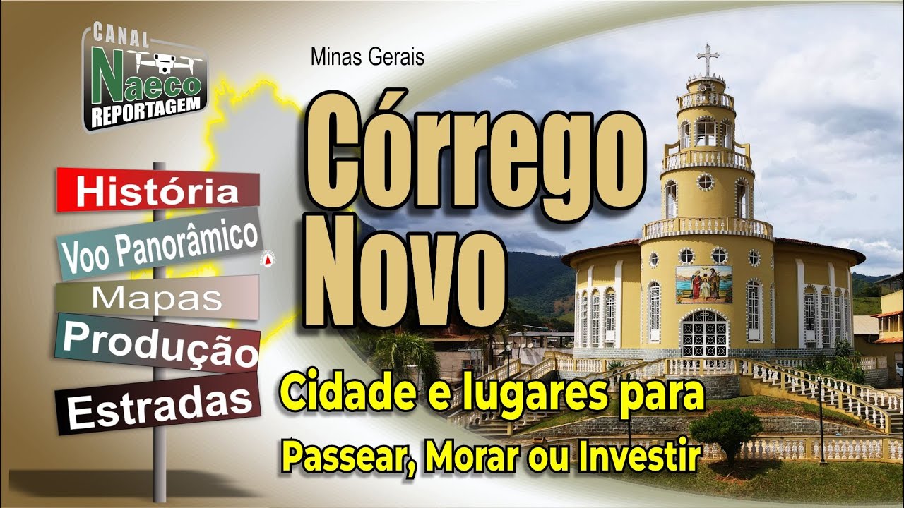 Córrego Novo - MG - Cidade e Lugares para Passear, Morar e Investir