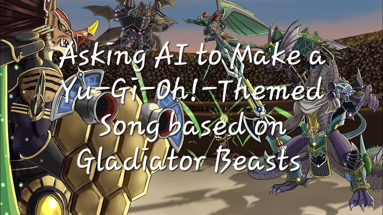Yu-Gi-Oh! Music Made By Ai: Welcome to the Colosseum #ai #aiart #yugiohfanart #gladiatorbeast 