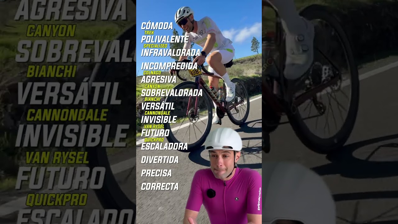 BICICLETAS DE CARRETERA EN UNA PALABRA