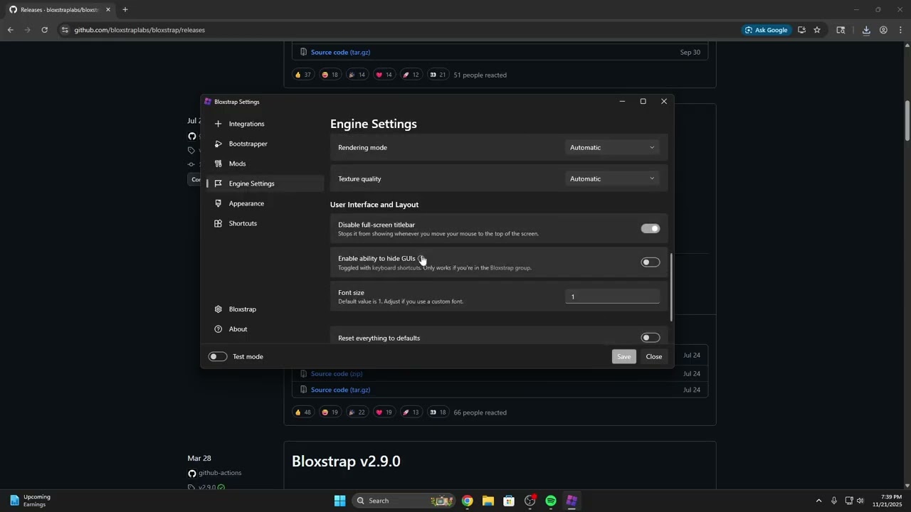 How To Download Bloxstrap 2.9.1 11/21/25