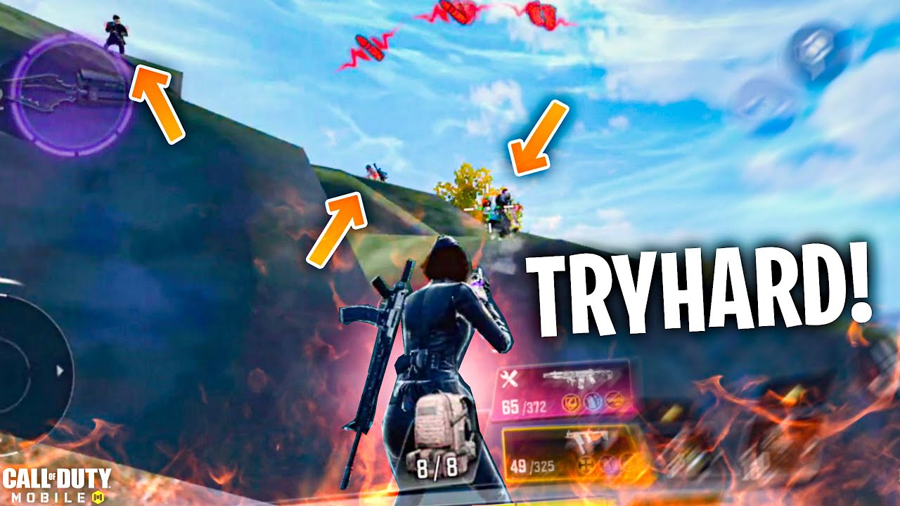 PARTIDA INTENSA vs TRYHARDS! ft. Nyco - COD: MOBILE BATTLE ROYALE