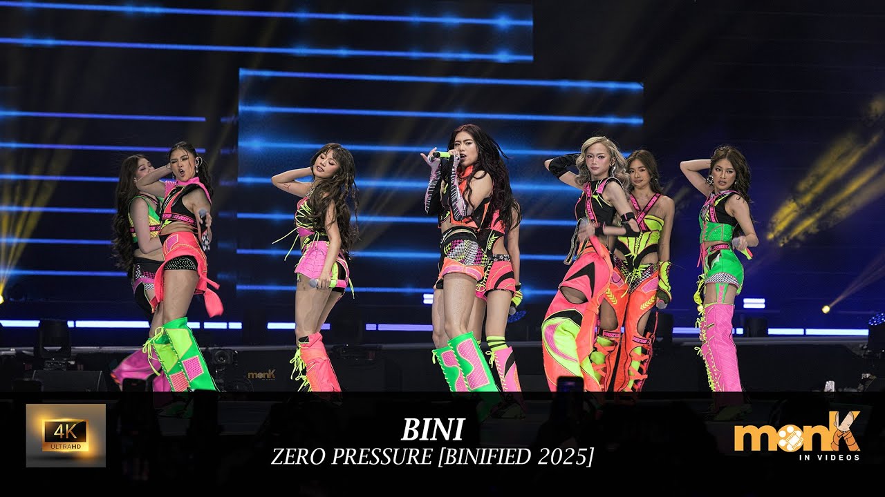 BINI - ZERO PRESSURE [4K][LIVE][BINIFIED 2025]