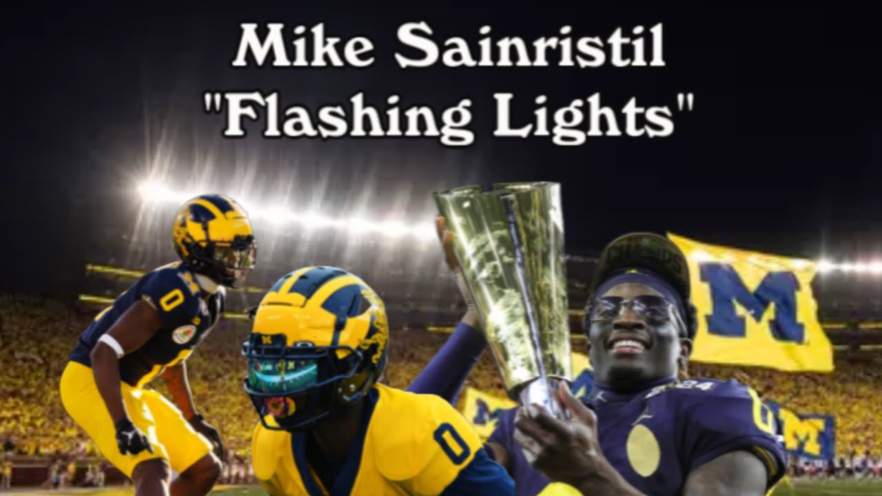Mike Sainristil Career Highlights: FLASHING LIGHTS