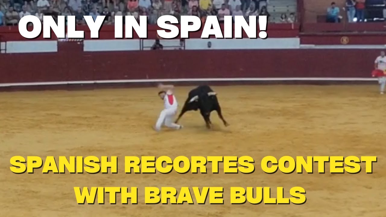 ONLY IN SPAIN! 😱 Extreme Bull Dodging (Recortes y Sustos) | No Weapons! 🐂
