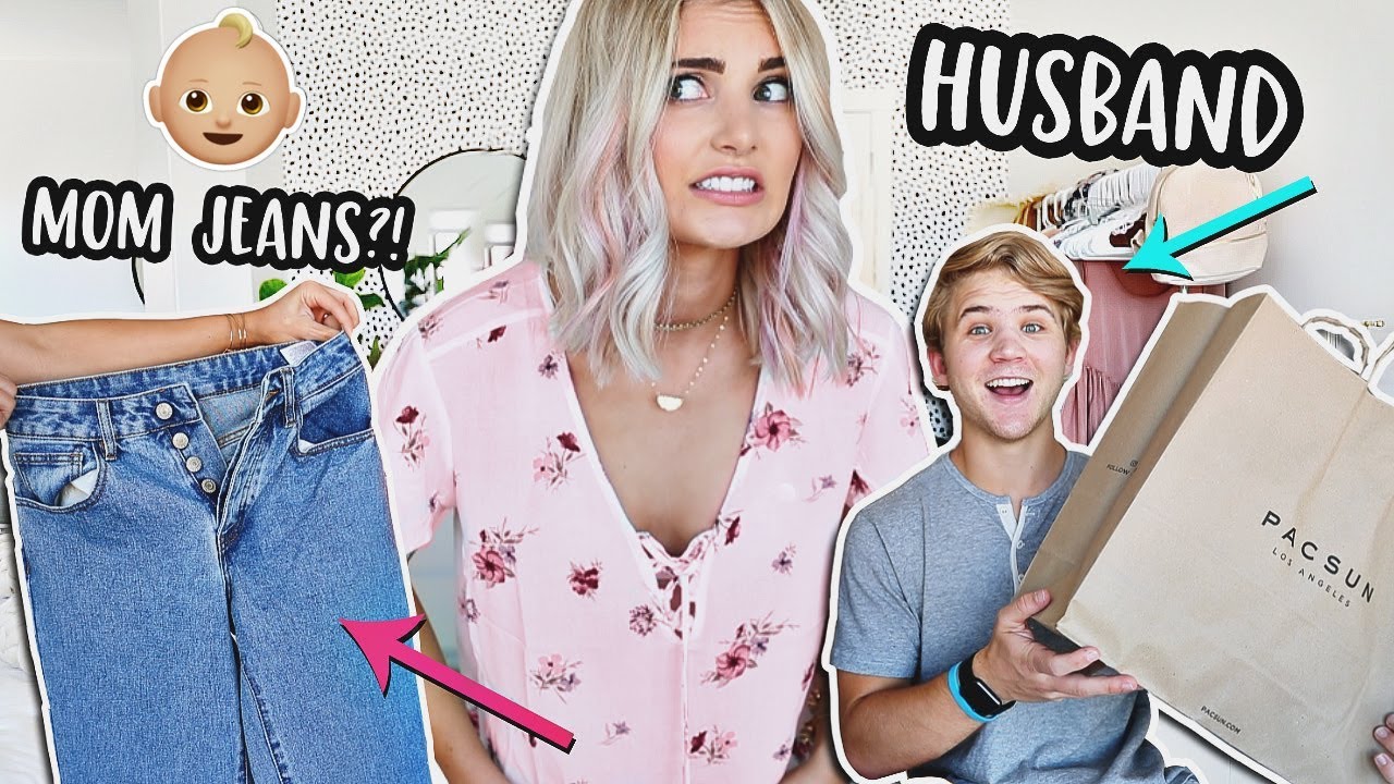 HUSBAND Buys BACK TO SCHOOL Clothes For WIFE! | Aspyn Ovard