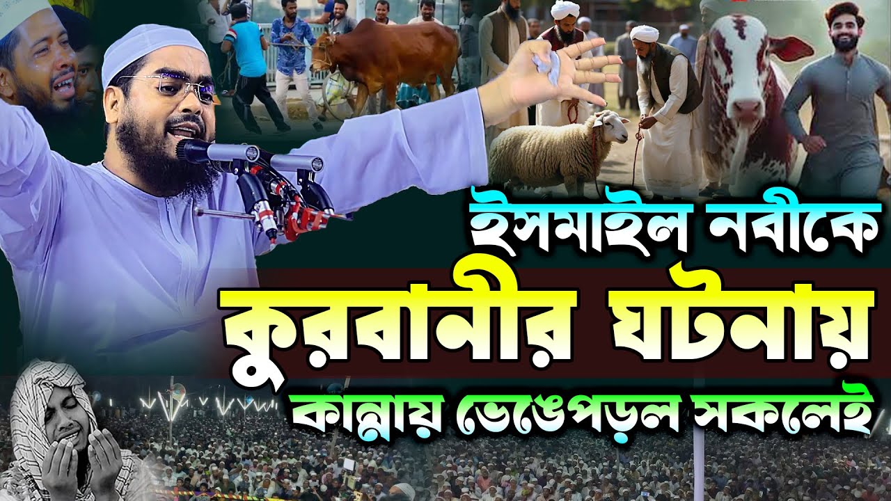 ইসমাইল নবীকে কুরবানীর ঘটনা || হাফিজুর রহমান সিদ্দিকী ওয়াজ ২০২৪ || hafizur rahman Siddiqi waz 2024