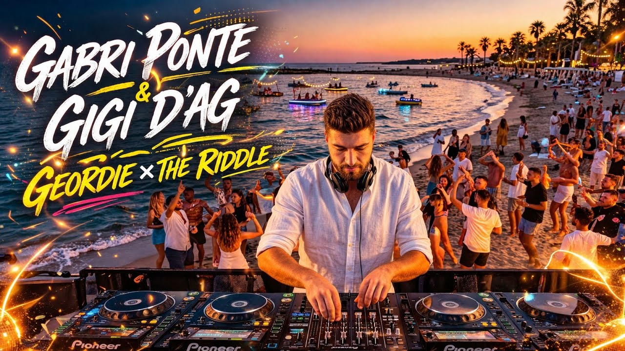 Gigi D'Agostino & Gabry Ponte - The Geordie  (SankAce The Riddle x Geordie Rock Edm Remix)