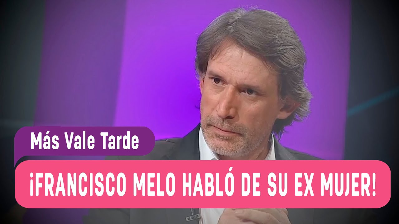 Francisco Melo habla sobre la amistad con su ex mujer - M&aacute;s Vale Tarde 2016
