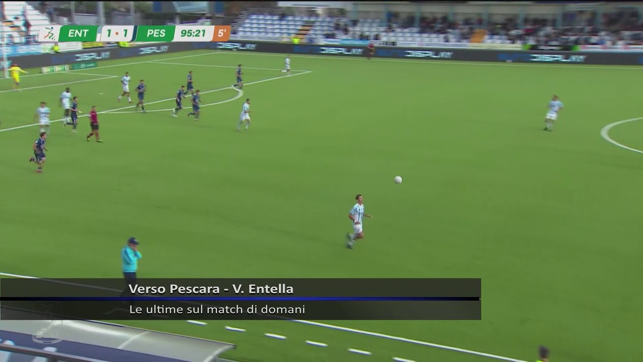 Pescara Calcio - Le ultime in vista del match con l’Entella