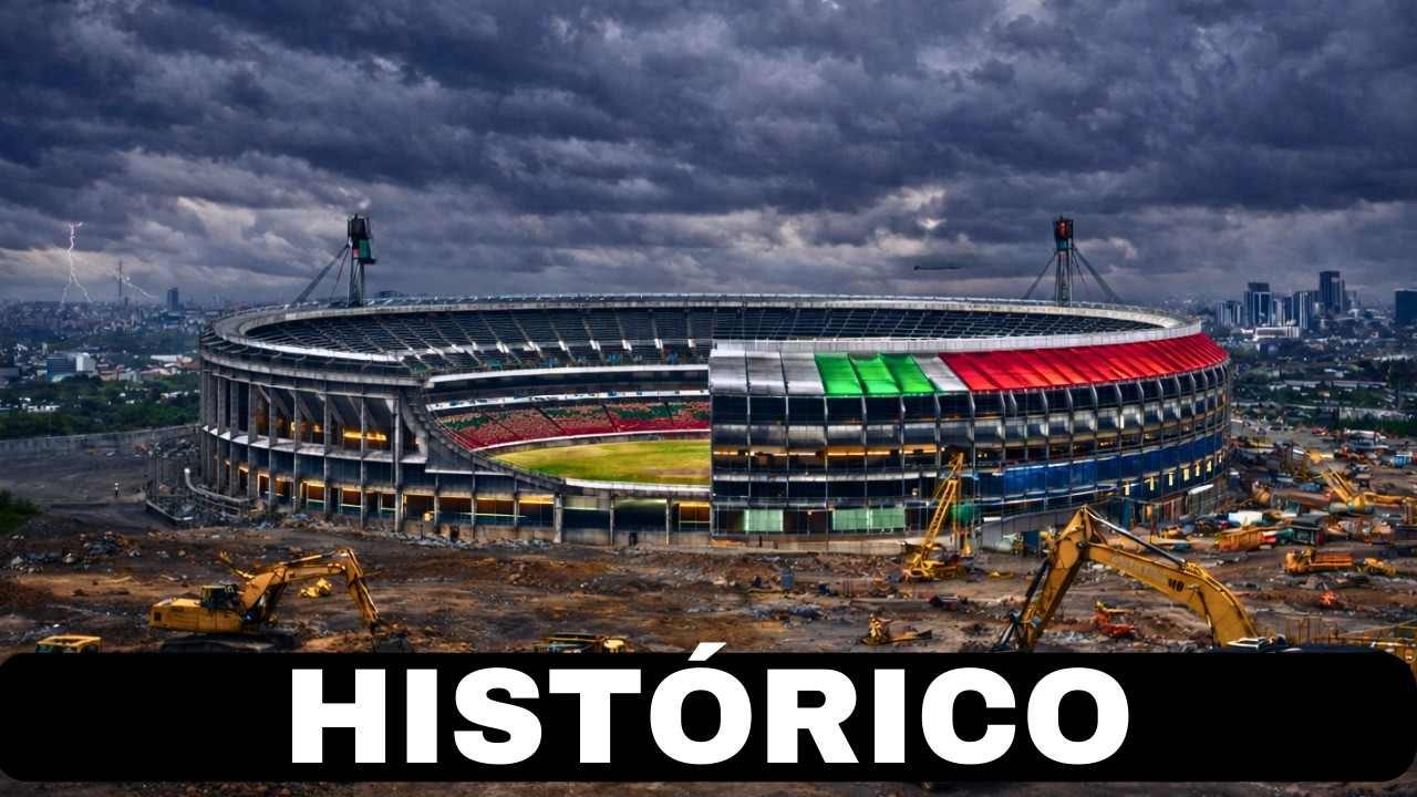 Así CAMBIÓ el ESTADIO AZTECA en 60 años… ¡de 1966 al Mundial 2026! 🏟️🔥