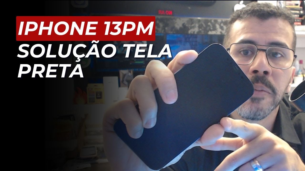 Conserto Celular: IPhone 13 Pro Max com Tela Preta, Verde ou Branca? Veja Como Recuperar!