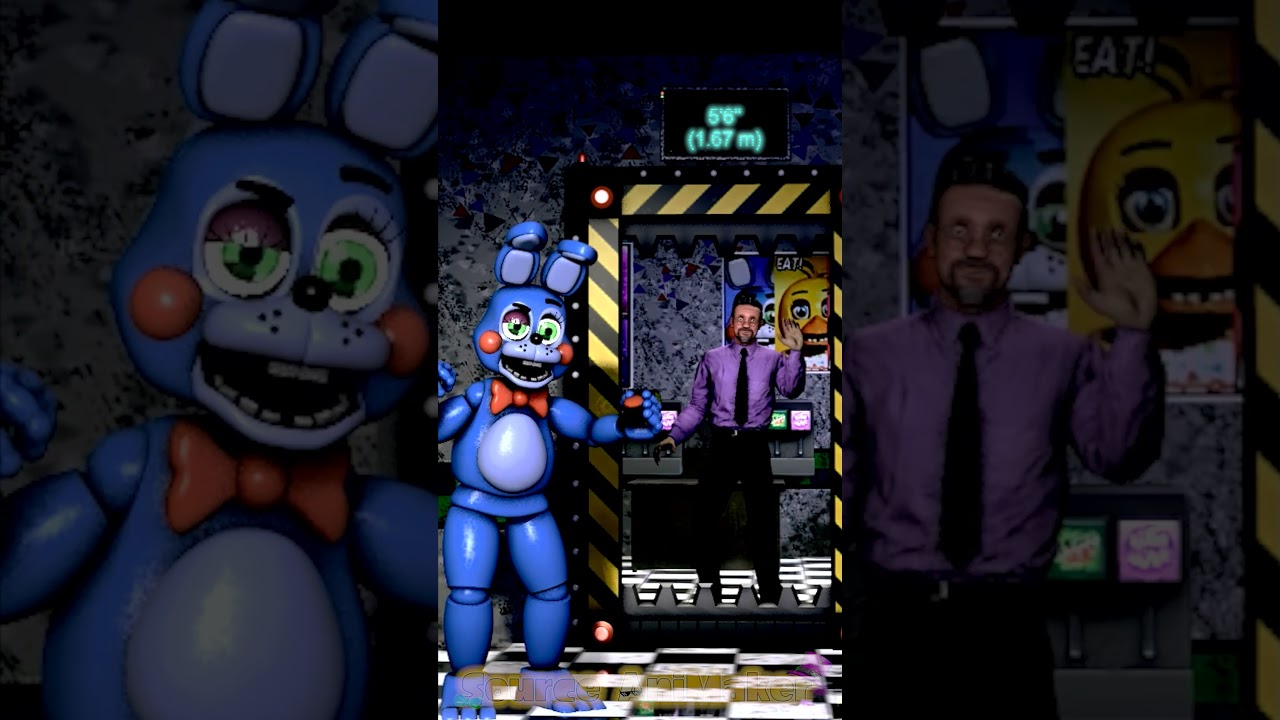 MatPat as Toy Bonnie gives interesting facts (#fnaf #Animation #sfm )