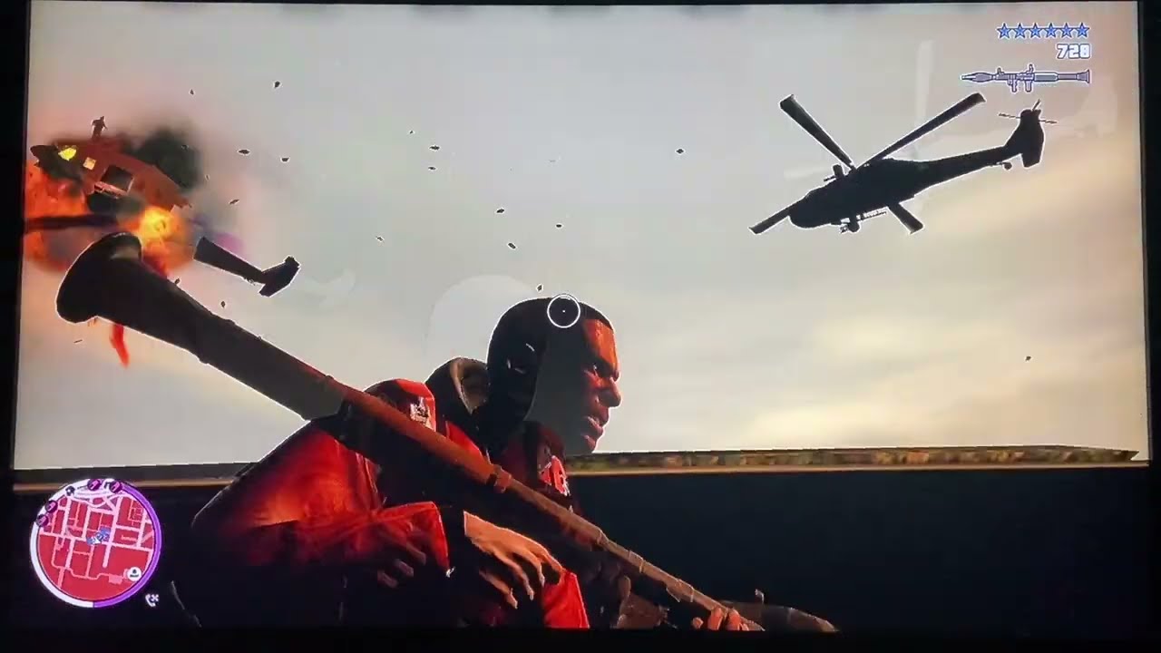 GTA TBOGT - Hove Beach Subway Shootout + 6 Star Rampage