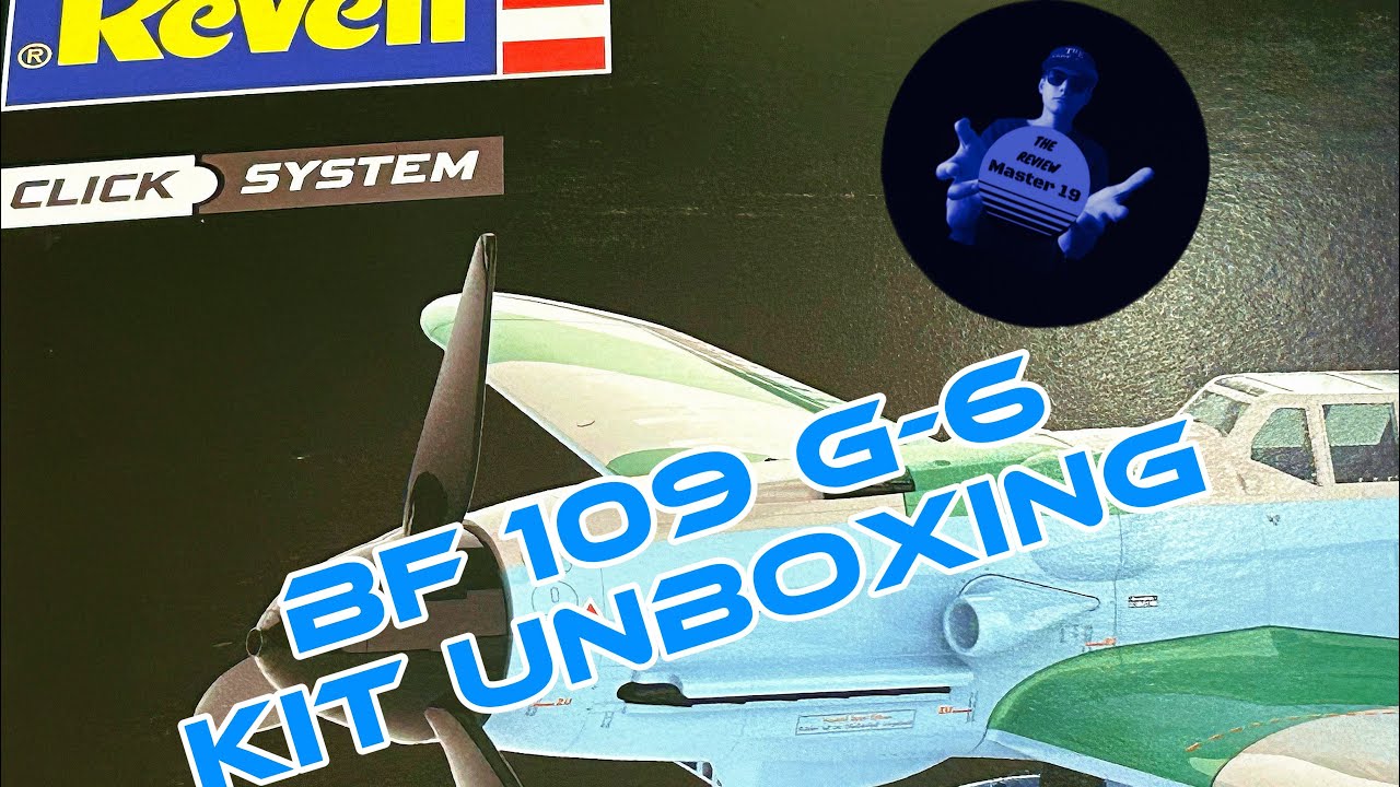 REVELL CLICK SYSTEM BF 109 G-6 UNBOXING!!