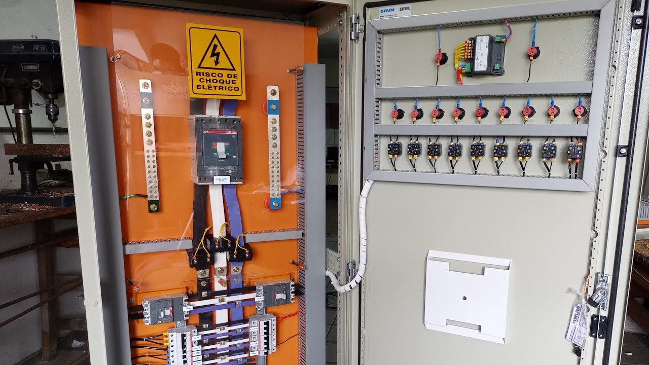 QGBT - Quadro de distribui&ccedil;&atilde;o e controle de carga