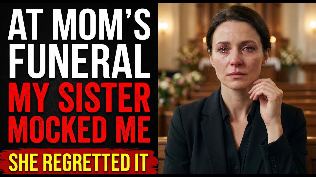 At Mom’s Funeral, My Sister Mocked My Clothes — What Happened Next Silenced Everyone