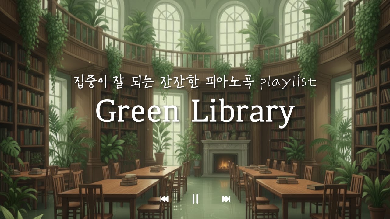 [playlist] 집중 잘 되는 잔잔한 음악📚 독서음악, 공부음악, 업무음악 | 도서관, 독서실, 스터디룸 | 가사 없는 연주곡